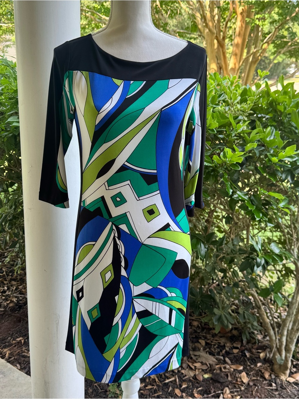 Banana Republic Abstract Print Shift Dress | Size Small